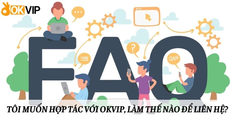 Hướng dẫn liên hệ với OKVIP để được giải đáp chi tiết