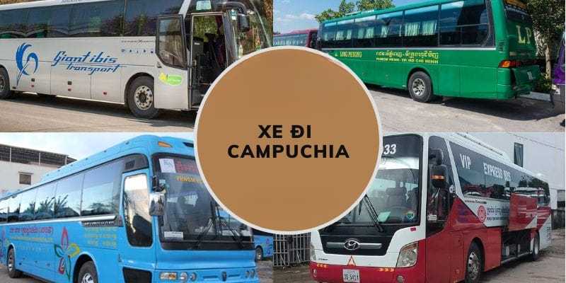 Vé xe đi Campuchia trung bình từ 200.000 - 300.000 VND